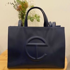 Telfar Navy Medium Bag